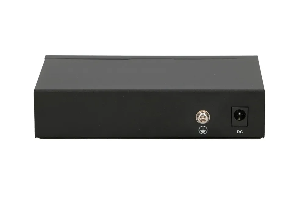 EX-EUROS-V2 Extralink PoE Switch | 4x 100Mb/s PoE/PoE+, 2x RJ45 Uplink 100Mb/s, 60W