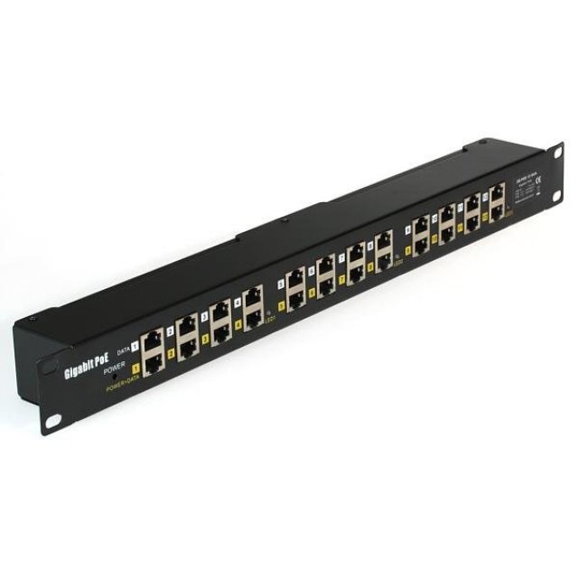 POE 12 PORT Pasif Gigabit Poe Injector (Poe Patch Panel )