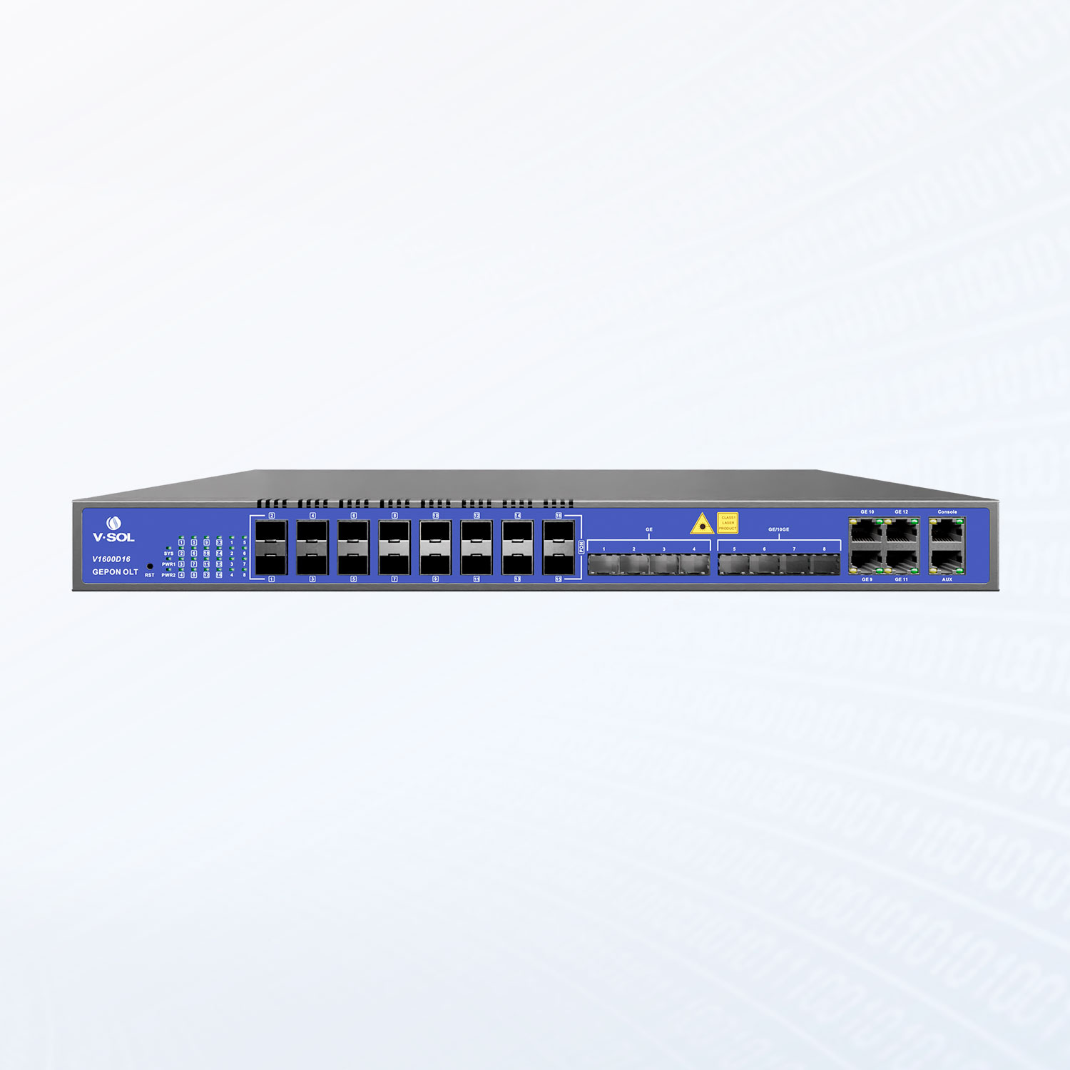 GPON-OLT-V1600G2-B-PW VSOL - 16 PON - DUAL POWER UNIT