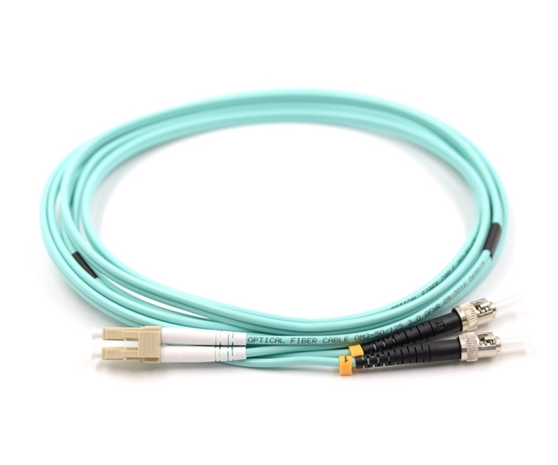 FBR-MM-OM3-LC-ST-2M LC-ST (MM) MULTI MODE OM3 FIBER PATCH KABLO - 2 METRE