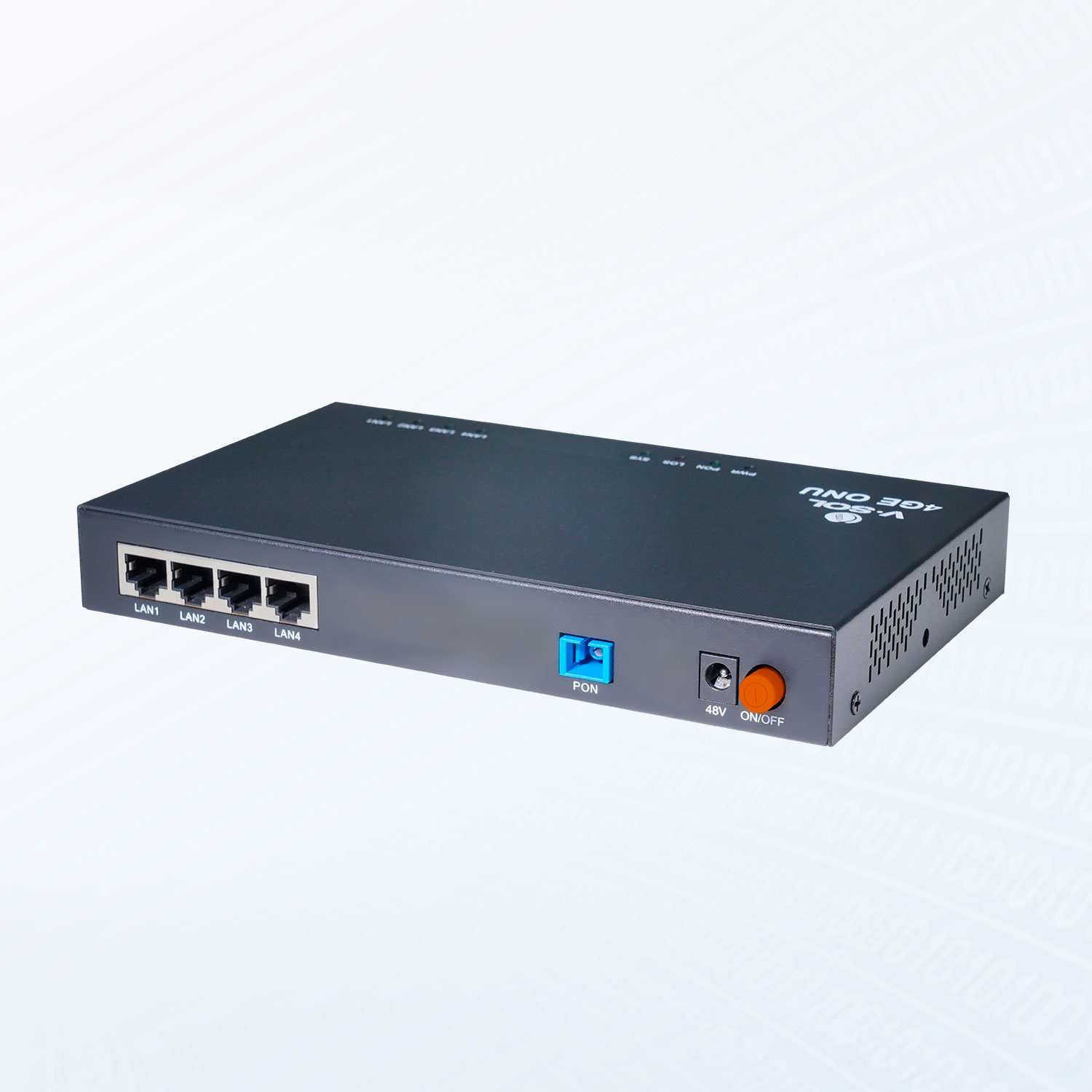 GPON-ONU-V2804-4GL-PSE VSOL - 4GE XPON PoE ONU ( GPON POE SWITCH ) 
