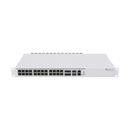 CRS326-4CPLUS20GPLUS2QPLUSRM Cloud Router Switch 326-4C+20G+2Q+RM 20x2.5 Gbit Lan, 4x Combo Ports, 2x 40 Gbps QSFP,L7 RACK MOUNT