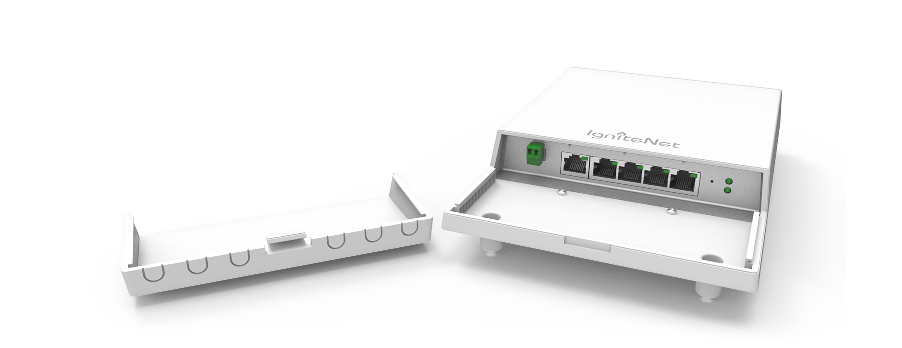 IG-ML-S-4GE-1MGE IGNITENET MeshLinq™ Switch 4 Port PoE 