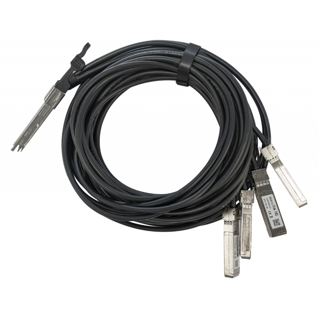 WN-QSFP-DAC-40G Extralink , QSFP+, 40 Gbit, 4 xSFP+ 10Gbit 3Metre ( Direct Attach Cable )