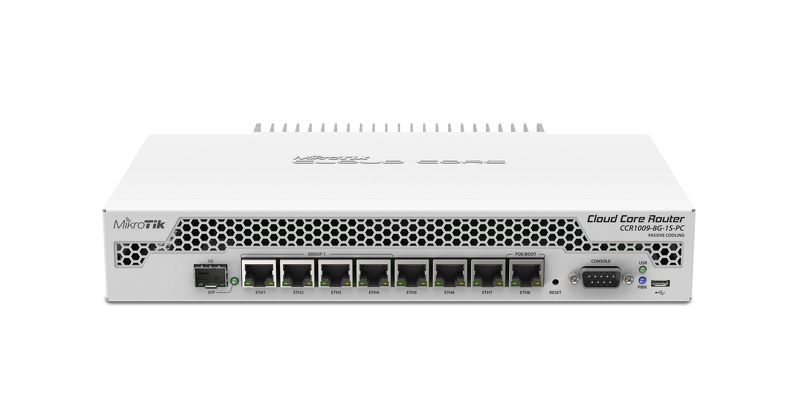 CCR1009-8G-1S-PC CCR1009-8G-1S-PC Cloud Core Router