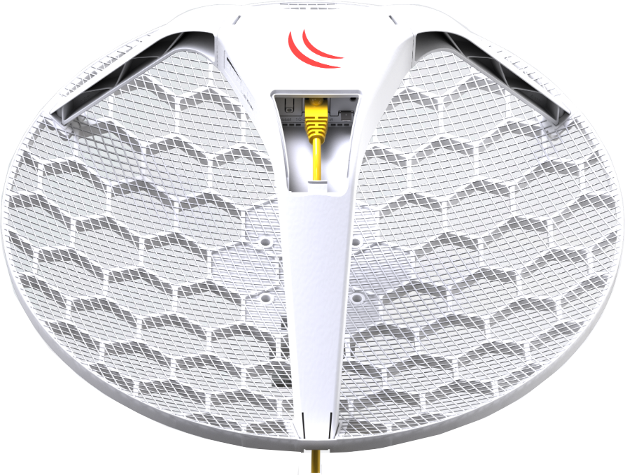 RBLHG-2nD Mikrotik Lite LHG 2, 2 Ghz 18dBi 7 Derece Dish Anten, 2x2 802.11an Wifi L3