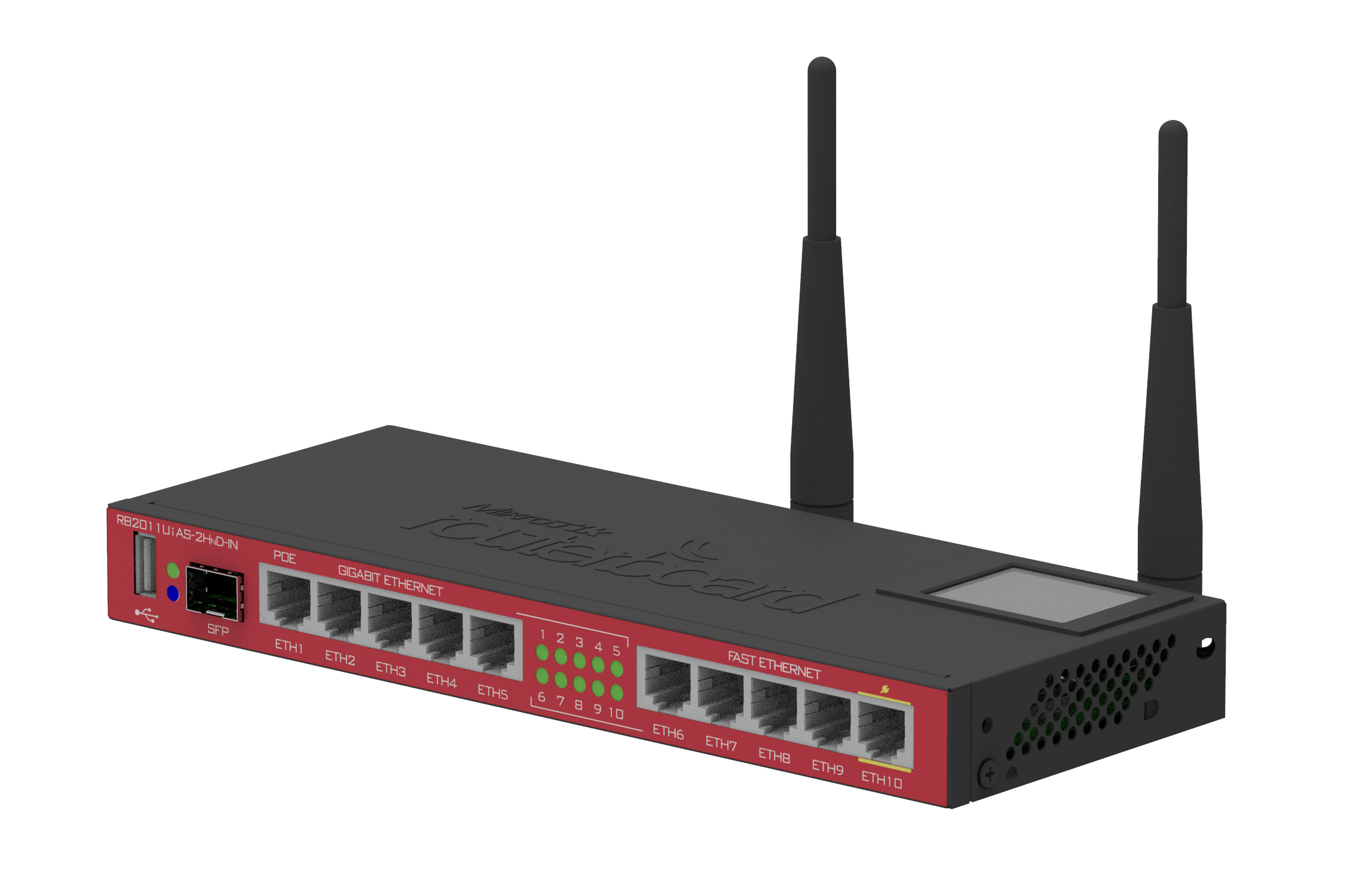 RB2011iLS-IN Mikrotik 2011iLS, 1x SFP port, 5xLAN, 5XGbit LAN, RouterOS L4