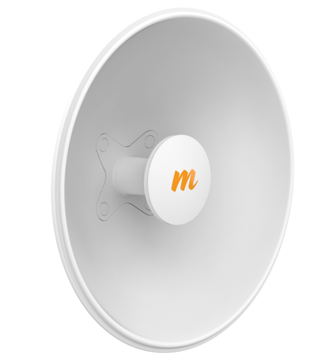 Mimosa-N5-X25 N5-X25 4.9-6.4 GHz Modular Twist-on Antenna, 400mm Dish for C5x only, 25 dBi gain