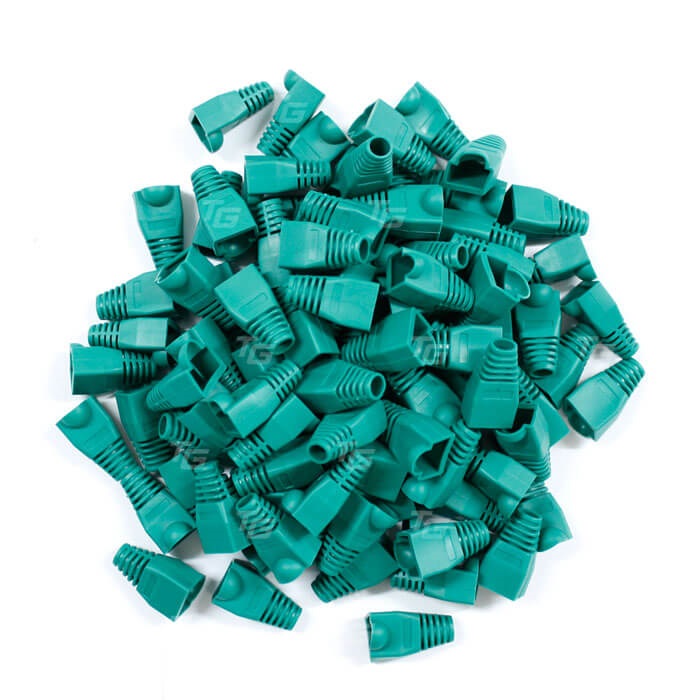 SL-RJ45-GREEN-25 RJ45 CAT6 YENİ NESİL RENKLI KILIF 25LI PAKET - YEŞİL