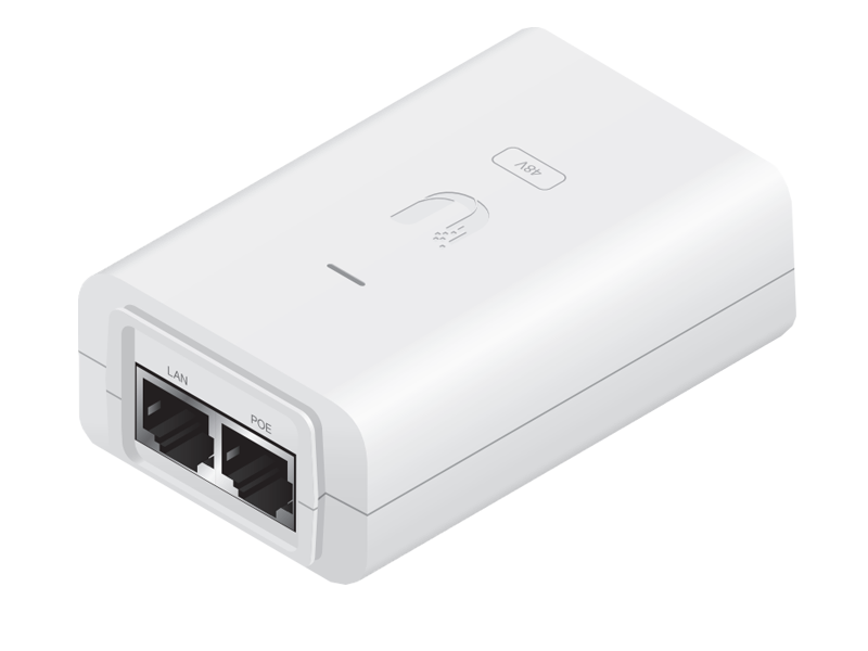 POE-48-24W-G-WH POE-48-24W-G-WH Adaptor - 48V - 0.5A Gigabit Beyaz