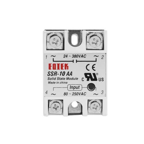 SSR-10AA SSR RÖLE SSR TEK FAZLI SOLİD STATE RÖLE 80-250V AC 10A