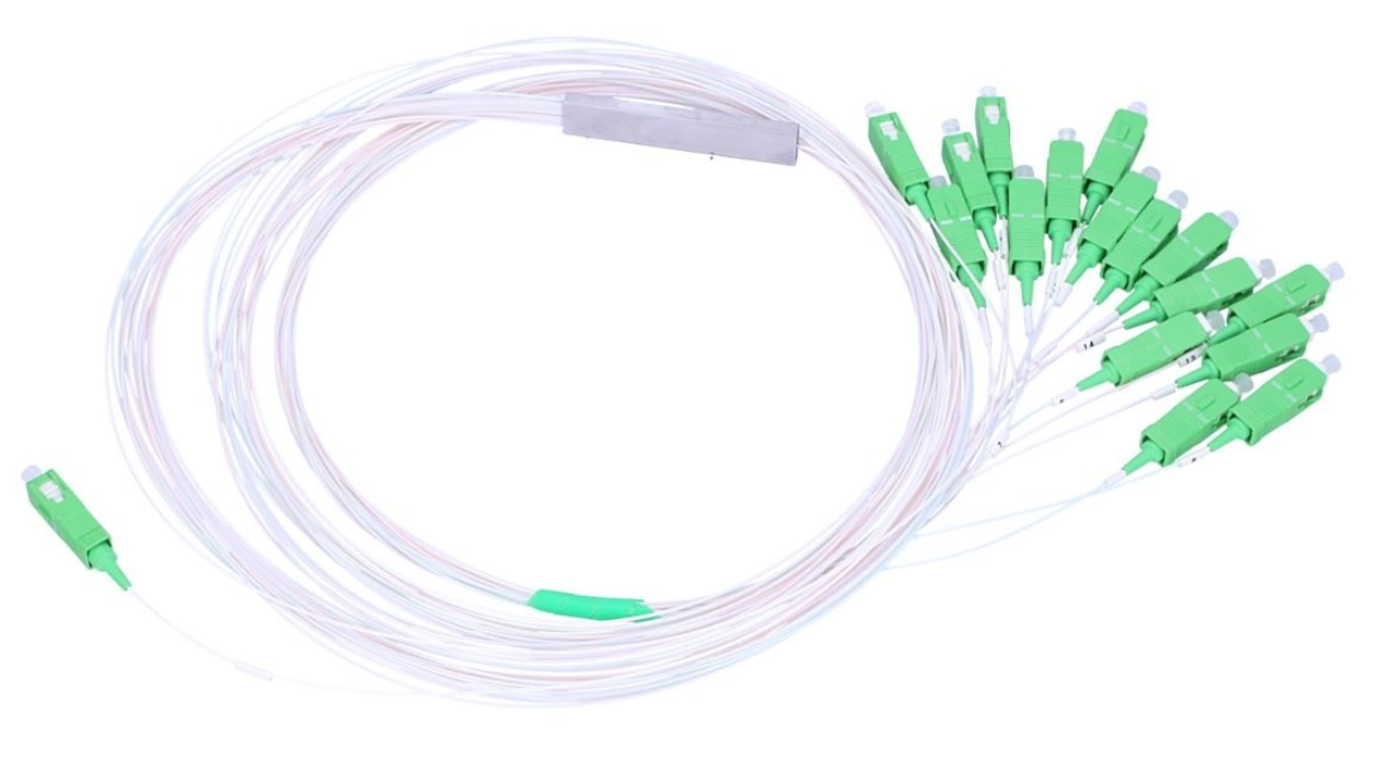 WINET-GPON-SP-1-16 WINET - GPON 1:16 PLC SPLITTER SC/APC - 900UM - 1M -BLOCK TYPE