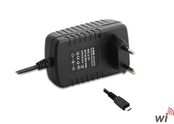 S-link SL-127E 5V 2A Micro Usb Tablet Pc+Akıllı Tel Adaptörü
