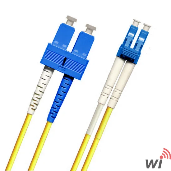 LC - SC FIBER PATCH KABLO SM - 50 MT
