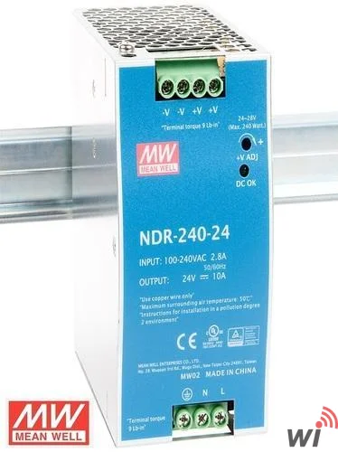 Mean Well NDR-240-24  24V Güç Kaynağı