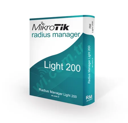 Radius Manager  - Light  200 Kullanıcı