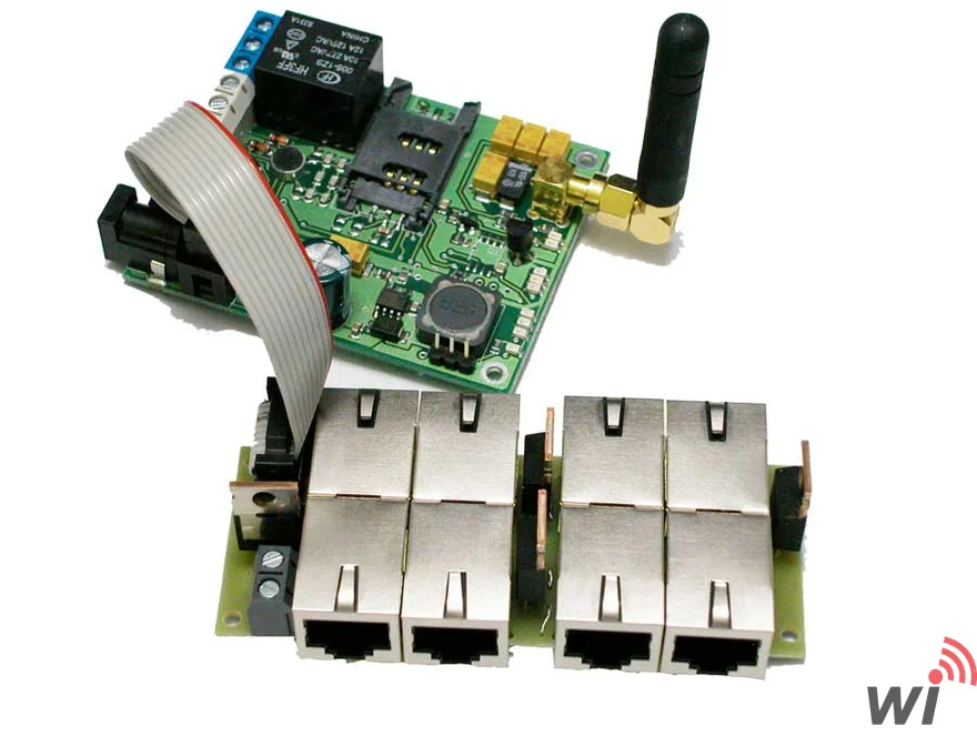 LAN GSM  EK POE  Modülü