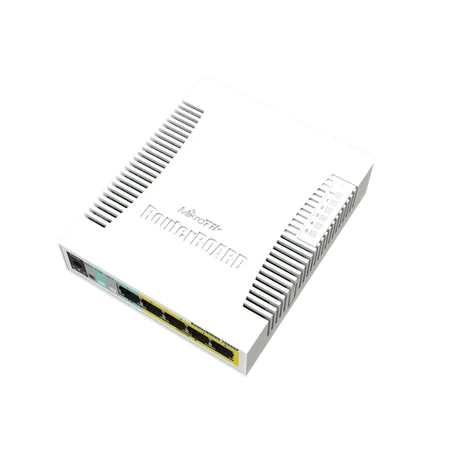 RB260GSP 4 Port Pasif Poe - 1 Port Poe In Gigabit / Fiber Destekli Switch