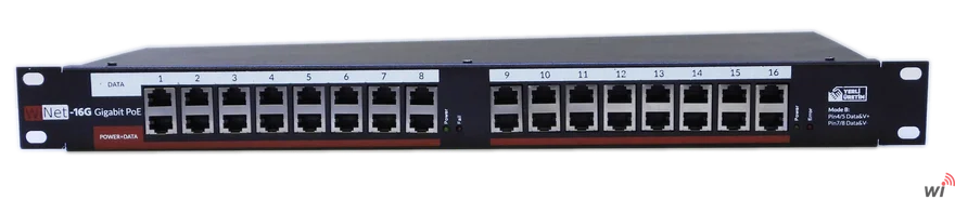 POE - 16 PORT Gigabit Poe Injector