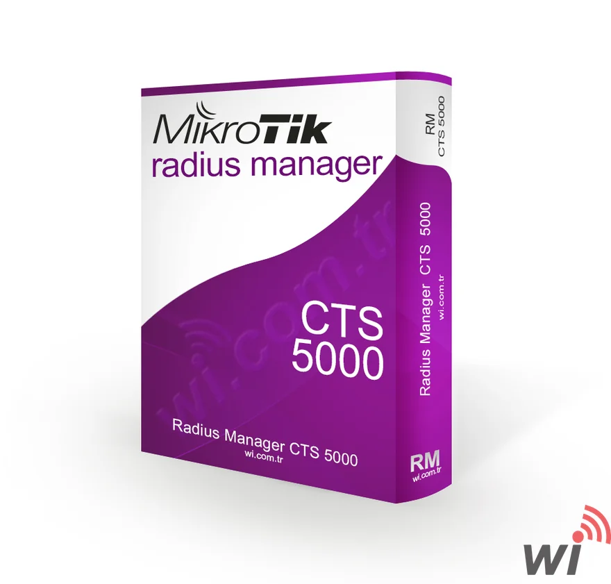 Radius Manager  - CTS  5000 Kullanıcı