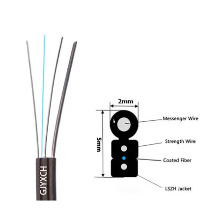 FTTH Fiber Optik Drop Kablosu 2 Core LZSH - Outdoor - 2000 Metre