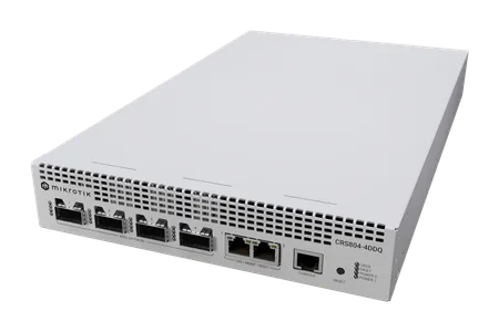 CRS804-4DDQ-hRM Cloud Router Switch RouterOS v7