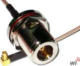 MMCX-Nfemale pigtail, OEM version