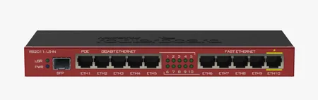 Mikrotik 2011iLS, 1x SFP port, 5xLAN, 5XGbit LAN, RouterOS L4