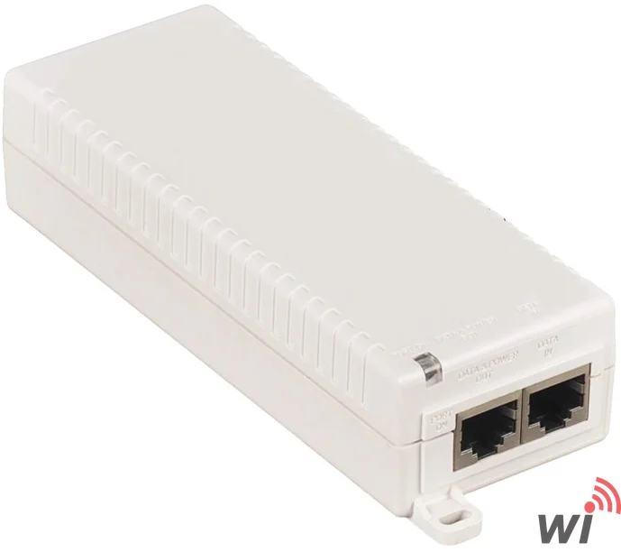 RU-RG-E-120(GE) Gİgabit  PoE  Adaptör+Injector, 50V 0.3A Kısa Devre Korumalı