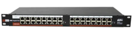 16 PORT Gigabit Poe Injector 24v