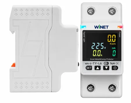 WINET WN-S-TY-L6 WiFi Akıllı Enerji Koruma ve Ölçüm Rölesi