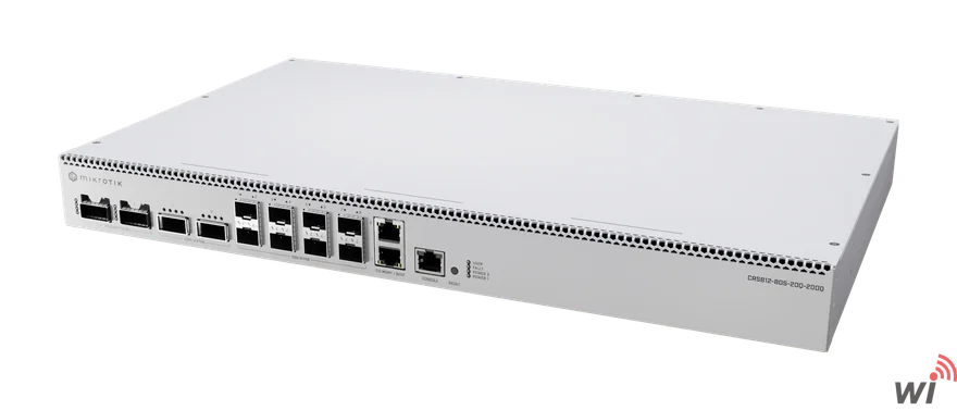 CRS812-8DS-2DQ-2DDQ-RM Cloud Router Switch RouterOS v7