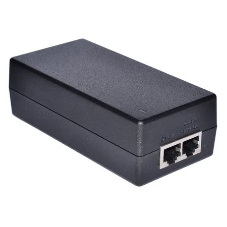 PoE Adaptör+Injector, 48V 1A (48W) Yıldırım Korumalı