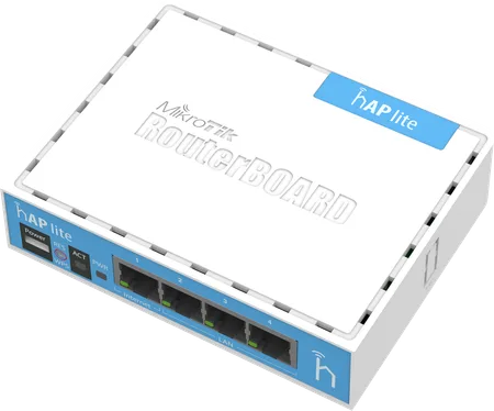 Mikrotik hAP lite Classic 2.4 Ghz  İç Ortam AP ,L4