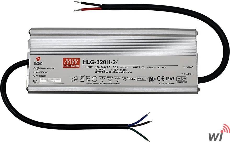 24V 320W Sabit Voltaj Ortalama Kuyu