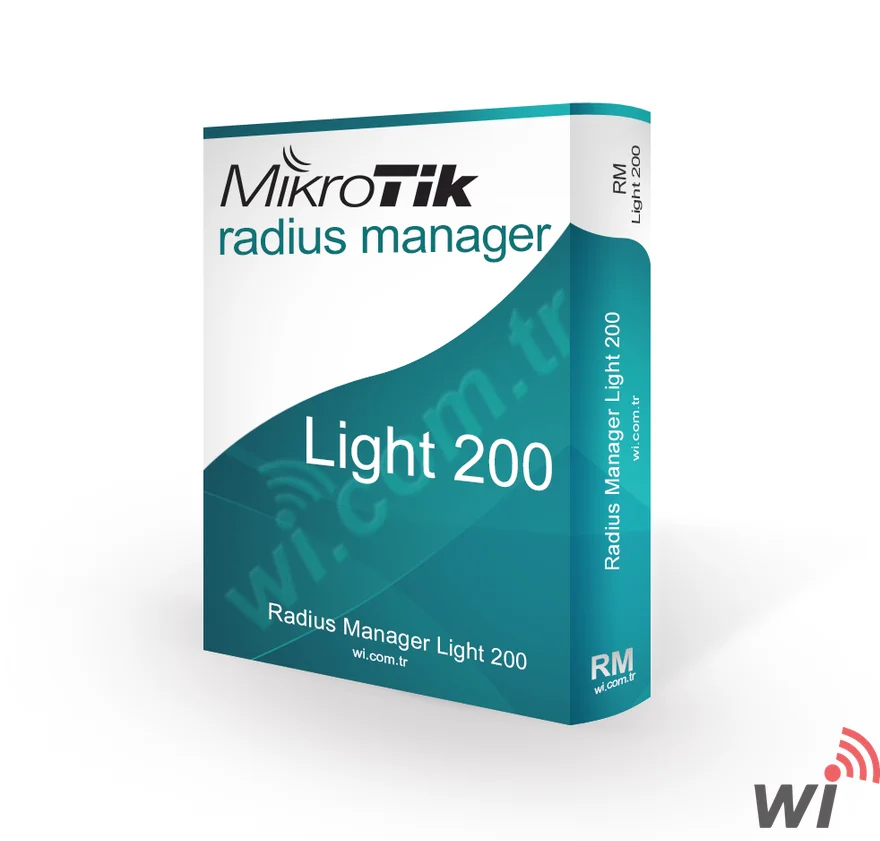 Radius Manager  - Light  200 Kullanıcı