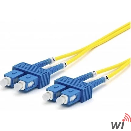 SC - SC FIBER PATCH KABLO SM - 5 MT