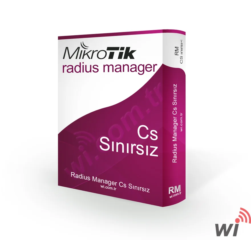 Radius Manager  - CS  Sınırsız Kullanıcı