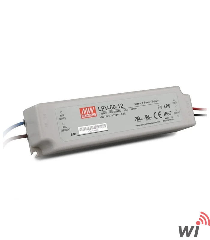 MW-LPV-60-24 2.5A 24vdc 60W Enerji Besleme Ünitesi