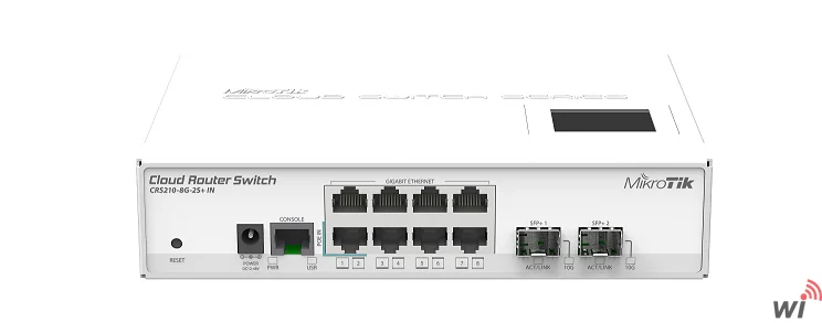 Cloud Router Switch 210-8G-2S+IN