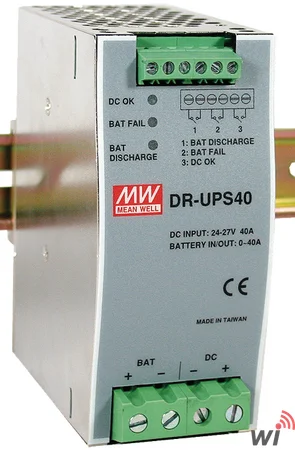 DR-UPS40, 24-29VDC RAY TİPİ UPS MODÜL